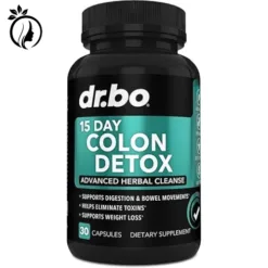 Colon Cleanser Detox for Weight Flush - 15 Day Intestinal Cleanse Pills & Probiotic - Fast Natural Laxative for Constipation Relief - Bowel Movement Supplements for Stomach Bloating, Gut Loss Support